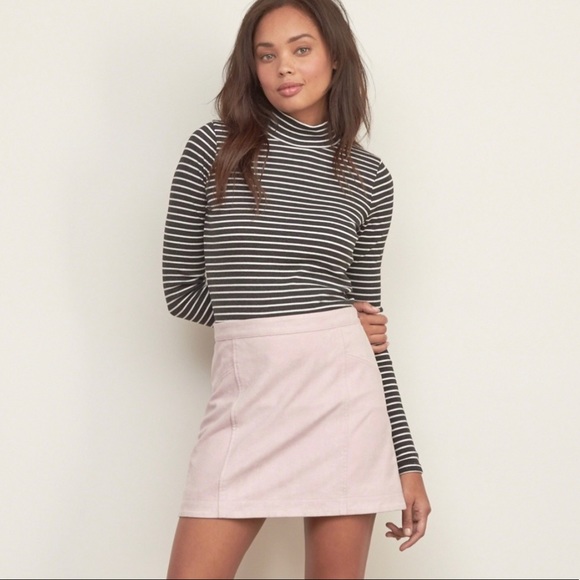 Abercrombie & Fitch Dresses & Skirts - ✨MOVING SALE✨ Pink Suede Skirt